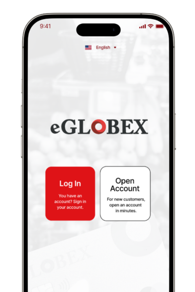 eGlobex mobile savings account