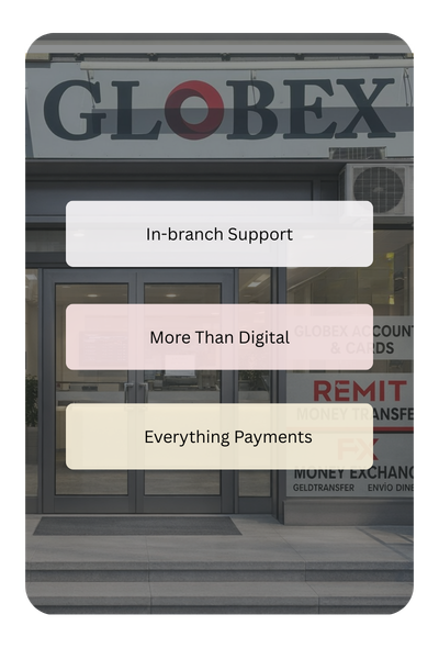 eGlobex mobile savings account